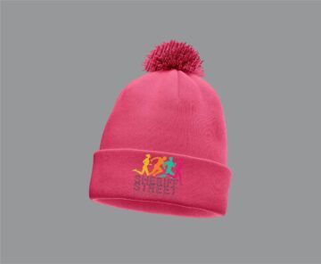 Sherrif Street pink bobble hat