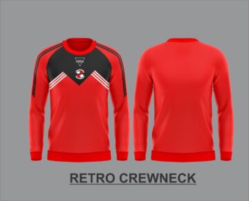Tolka rovers player retro crewneck